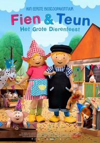 Fien & Teun: Het Grote Dierenfeest (2021) - poster