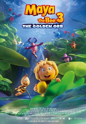 Maya the Bee 3: The Golden Orb (2021) - poster
