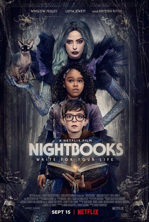 Nightbooks (2021) - poster