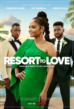 Resort to Love (2021) - poster