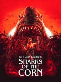 Sharks of the Corn (2021) - poster