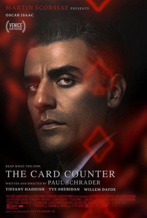 The Card Counter (2021) - poster