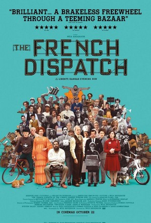 The French Dispatch (2021) - poster