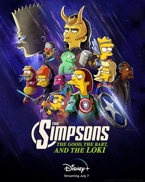 The Good, the Bart, and the Loki (2021) - poster