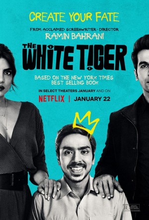 The White Tiger (2021) - poster