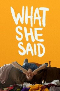 What She Said (2021) - poster