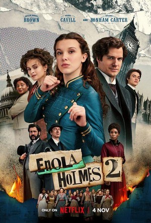 Enola Holmes 2 (2022) - poster