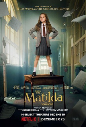 Roald Dahl's Matilda the Musical (2022) - poster