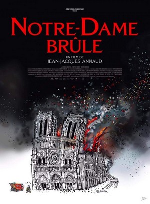 Notre-Dame Brûle (2022) - poster