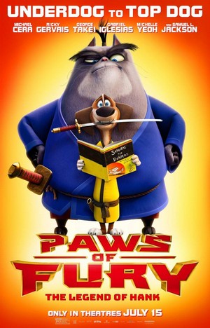 Paws of Fury: The Legend of Hank (2022) - poster