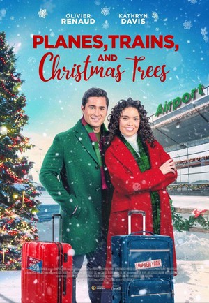 Planes, Trains, and Christmas Trees (2022) - poster