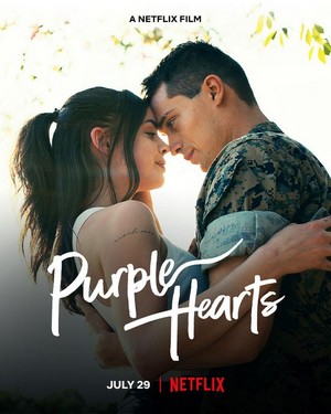 Purple Hearts (2022) - poster