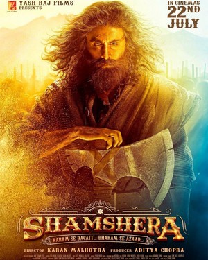 Shamshera (2022) - poster
