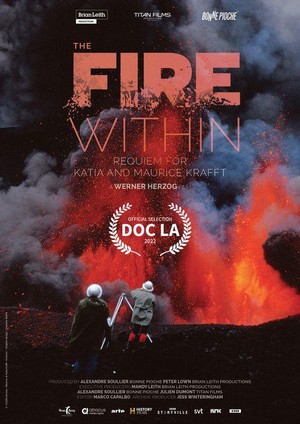 The Fire Within: A Requiem for Katia and Maurice Krafft (2022) - poster