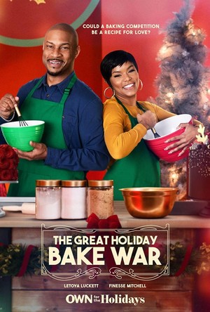 The Great Holiday Bake War (2022) - poster