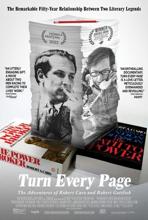 Turn Every Page - The Adventures of Robert Caro and Robert Gottlieb (2022) - poster