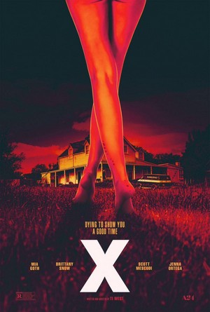X (2022) - poster