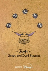 Zen - Grogu and Dust Bunnies (2022) - poster