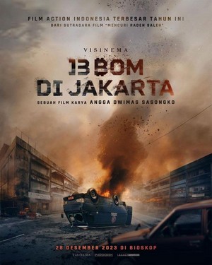 13 Bom di Jakarta (2023) - poster