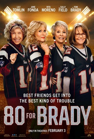 80 for Brady (2023) - poster