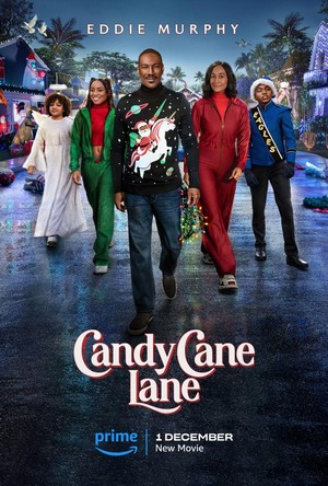 Candy Cane Lane (2023) - poster