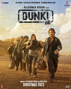 Dunki (2023) - poster