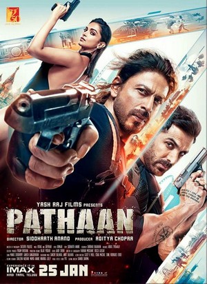 Pathaan (2023) - poster