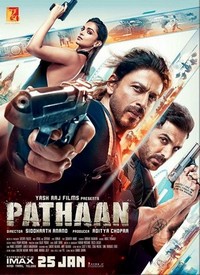 Pathaan (2023) - poster