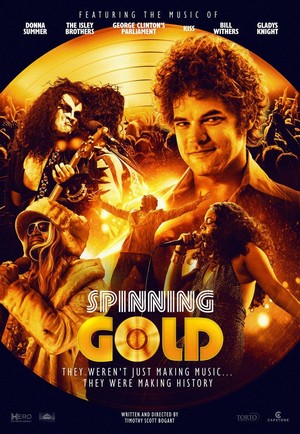 Spinning Gold (2023) - poster