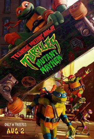 Teenage Mutant Ninja Turtles: Mutant Mayhem (2023) - poster