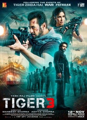 Tiger 3 (2023) - poster