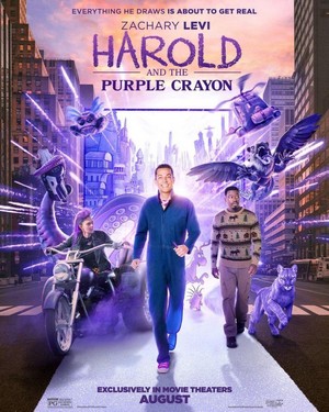 Harold and the Purple Crayon (2024) - poster