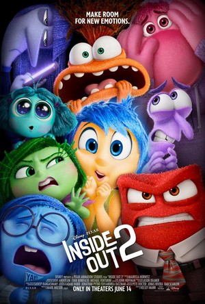 Inside Out 2 (2024) - poster