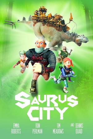 Saurus City (2024) - poster