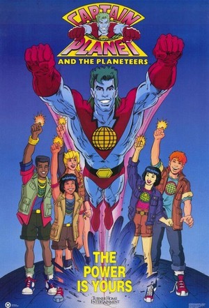 Captain Planet and the Planeteers (1990 - 1996) - poster