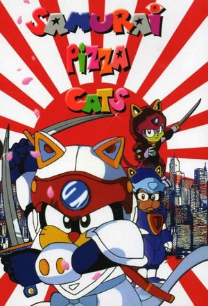 Samurai Pizza Cats (1990 - 1991) - poster