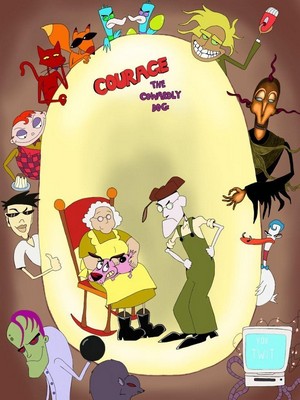 Courage the Cowardly Dog (1999 - 2002) - poster