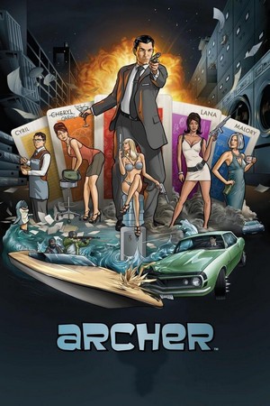 Archer (2009 - 2023) - poster