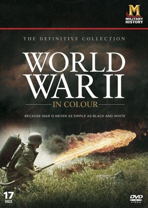 World War II in Colour - poster