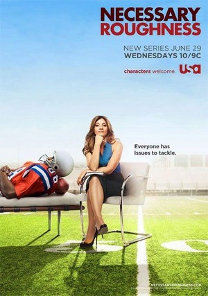 Necessary Roughness (2011 - 2013) - poster