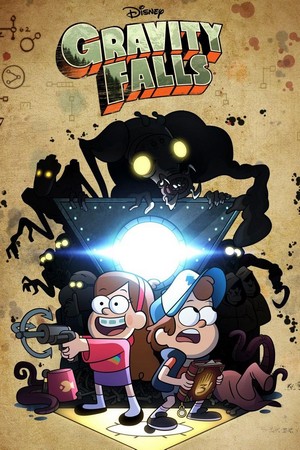 Gravity Falls (2012 - 2016) - poster