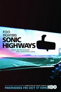 Foo Fighters Sonic Highways - poster