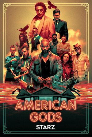 American Gods (2017 - 2021) - poster