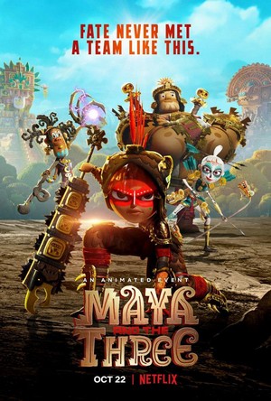 Maya and the Three - poster