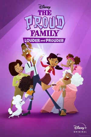 The Proud Family: Louder and Prouder (2022 - 2023) - poster